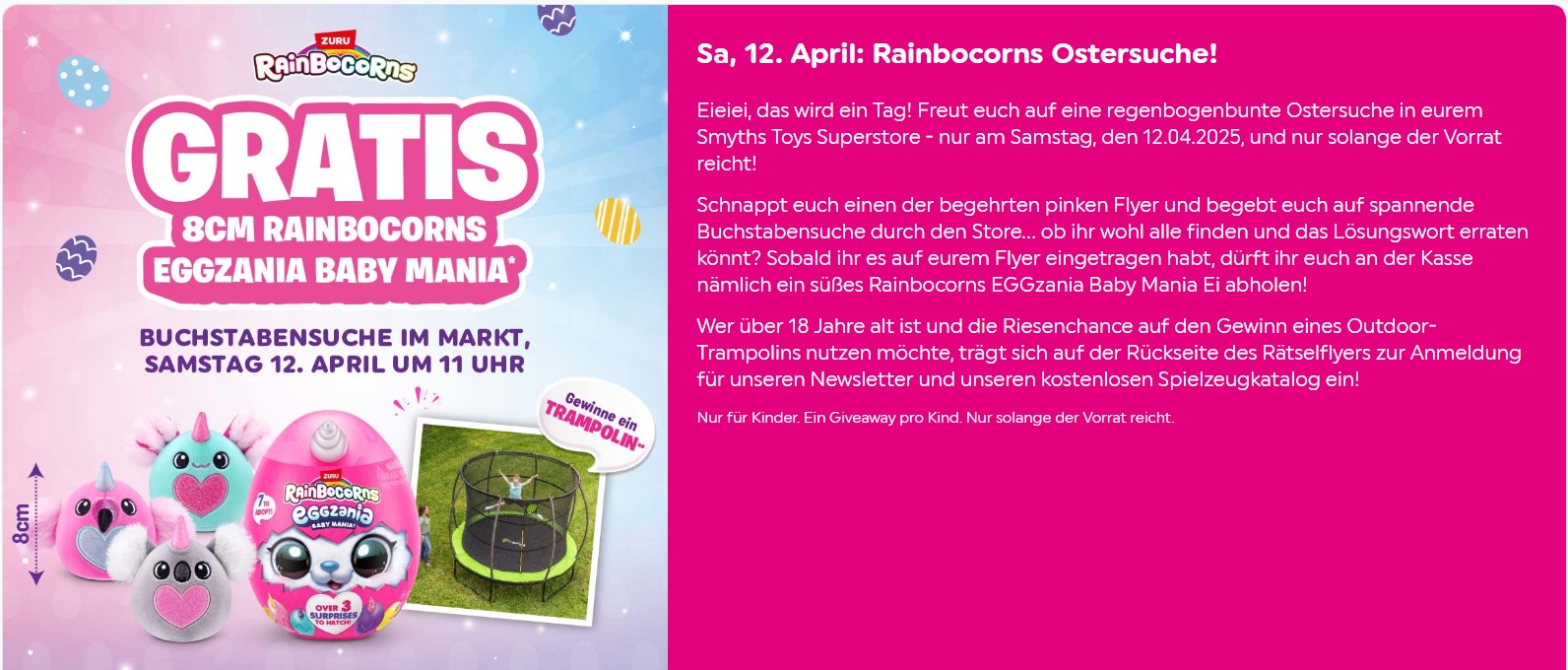 Smyths Toys x Rainbocorns