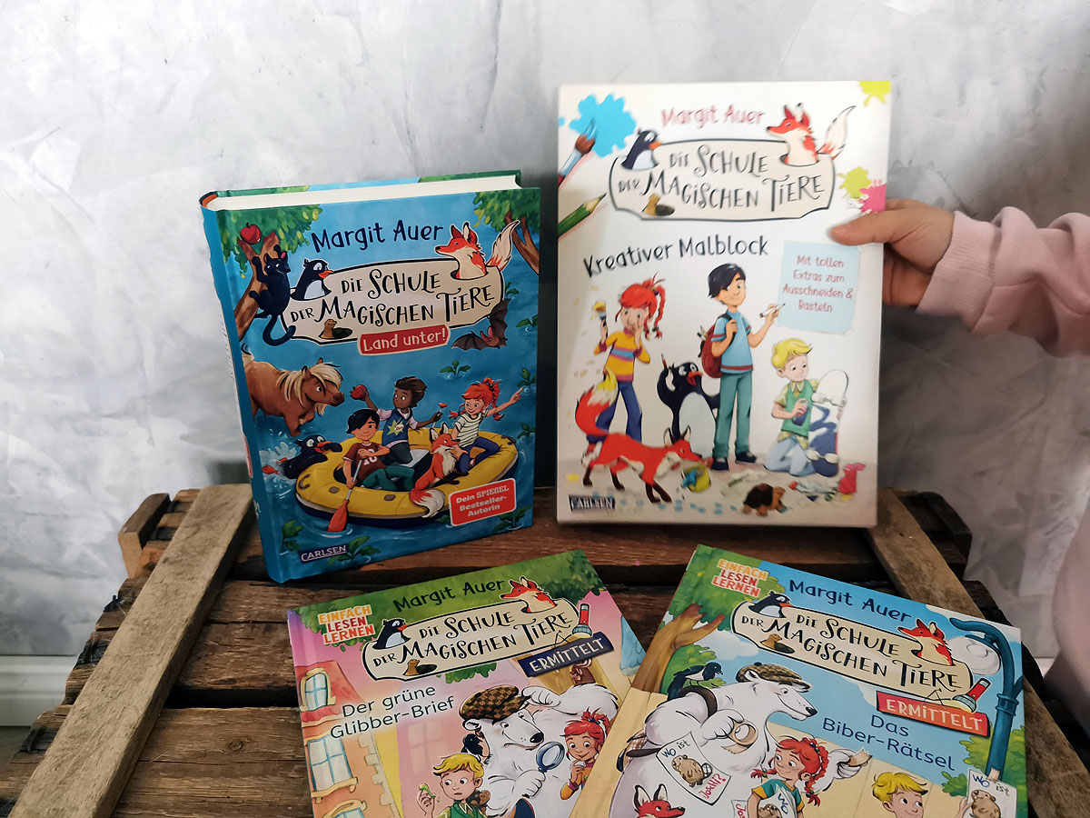Die Schule der magischen Tiere Malbuch