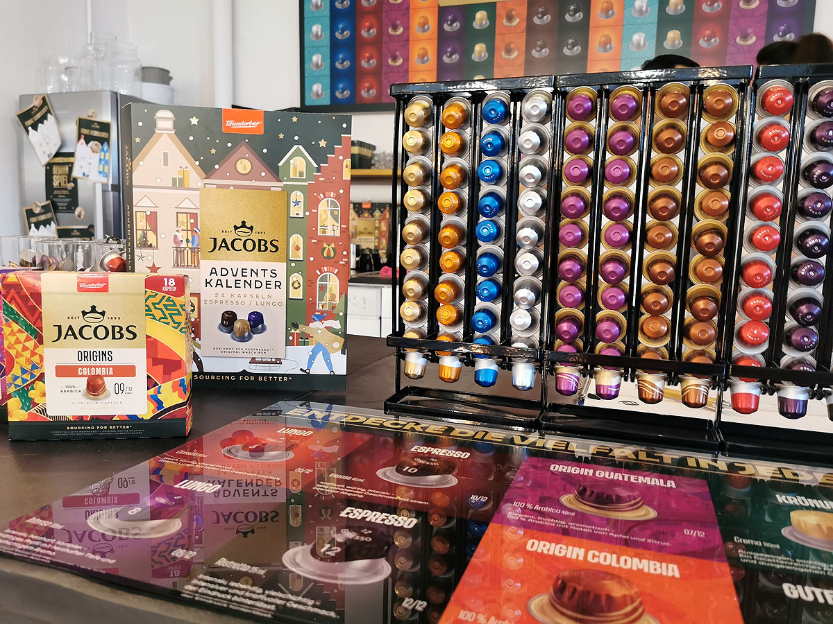 Jacobs Kaffeekapseln und Adventskalender